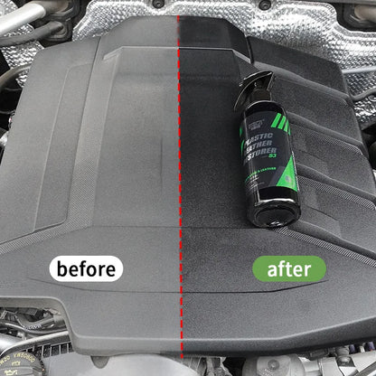 Car Product Hgkj S3 Liquid Leather Plastic Renovator Restorer Coat Wax Car Interior Seat Leather Restoration Repair Agent