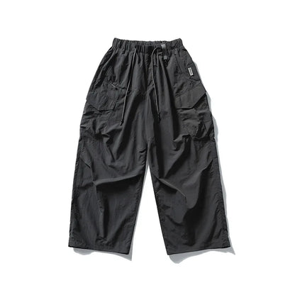 Ultra Loose Lightweight Outdoor Functional Pants Men Women Waterproof Quick Dry Techwear Wide Leg Cargo Pant Track Trouser