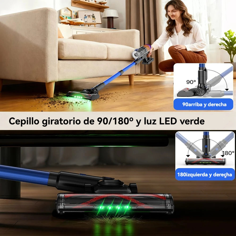 COTIAR R11 500W 50000PA Power Handheld Cordless Wireless Vacuum Cleaner for Home Appliance 1.2L Dust Cup Removable Battery