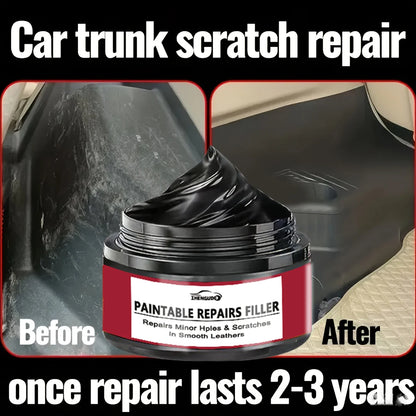 Car Interior Restoration Wax - Plastic Component Renewal, Interior Shine Wax, Tire Protection, Black Vehicle Carbonization Restoration with Nanocrystal Layer - Efficient Scratch Removal, Restoration Formula, Smooth Surface Pr
