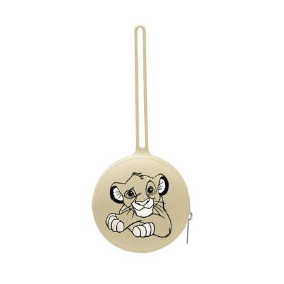 Cartoon Silicone Nipple Storage Bag  Kids Pacifier Holder Portable Silicone  Food-Grade Pendant DIY Accessories Baby Toy Gift