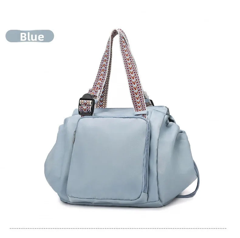 Baby Diaper Bag Multi-pocket Travel Duffel Bags Foldable Gym Bag Women Hand Luggage Airport Bags Mom Stroller Maternity Totes