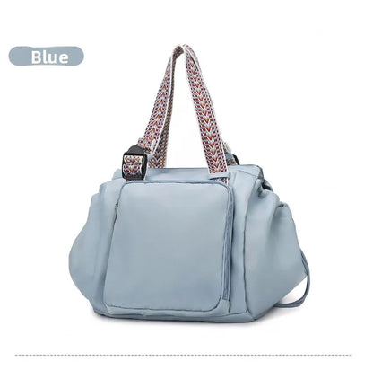 Baby Diaper Bag Multi-pocket Travel Duffel Bags Foldable Gym Bag Women Hand Luggage Airport Bags Mom Stroller Maternity Totes