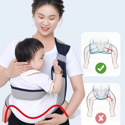 Waist Stool Toddler Carrier Free Your Hands Breathable Baby Carrying Bag Portable Adjustable Shoulder Strap Infant Carrying Bag