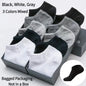 5/10 Pairs Unisex Ankle Socks Solid Color Black White Gray Cotton Deodorant Breathable Running Sports Socks New Spring Summer