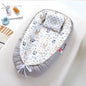 Baby Nest for Co Sleeping Newborn Baby Lounger Cotton Breathable Adjustable Baby Crib In Bed Portable