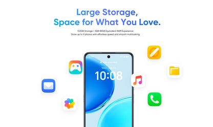 HONOR X8d EU version smartphoneSnapdragon 6s 4G Gen 2  6.77" AMOLED 7000mAh battery 45W super fast charging 108MP high-definition main camera IP65