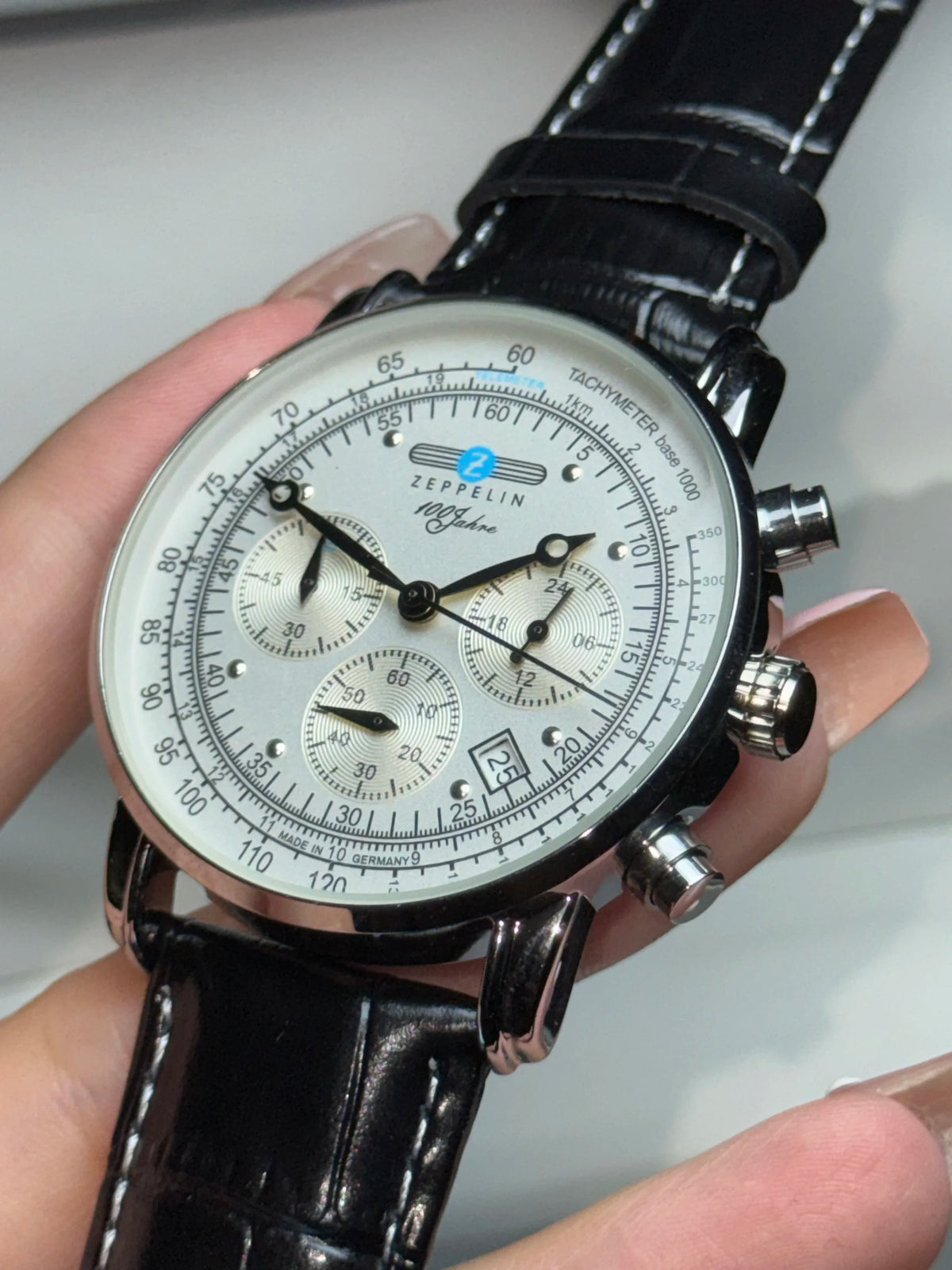 Zeppelin Airship Automatic Mens Watch Retro Business Commemorative Gift Fashion Leisure Timepiece Case New Watch