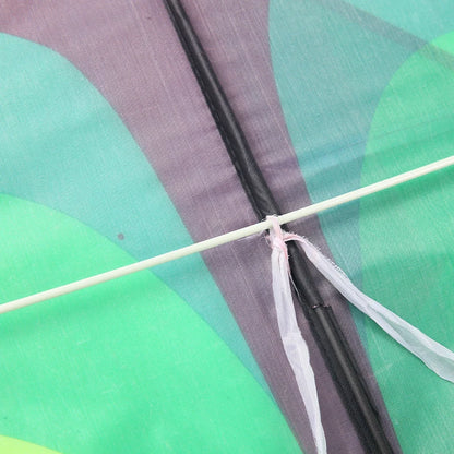 Adult-sized large delta-wing kite. Easy to fly. Extra-large delta-wing kite, equipped with a 6-meter long tail.