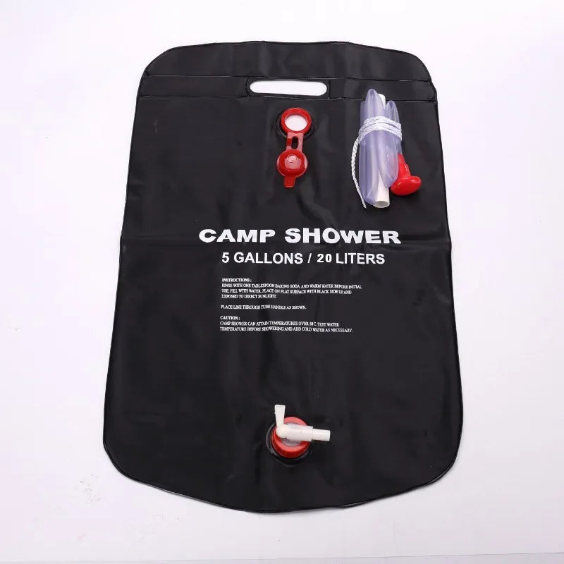 Car Camping Equipment, Shower Water Bag, Picnic Water Storage Bag, Shower Water Bag, Outdoor Camping Folding Water Bag
