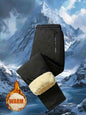 Winter Sweatwear Men Plush Thick Fleece Sweatpant Lambswool Thermal Trousers Casual Pants Waterproof Windproof Warm Cotton Pants
