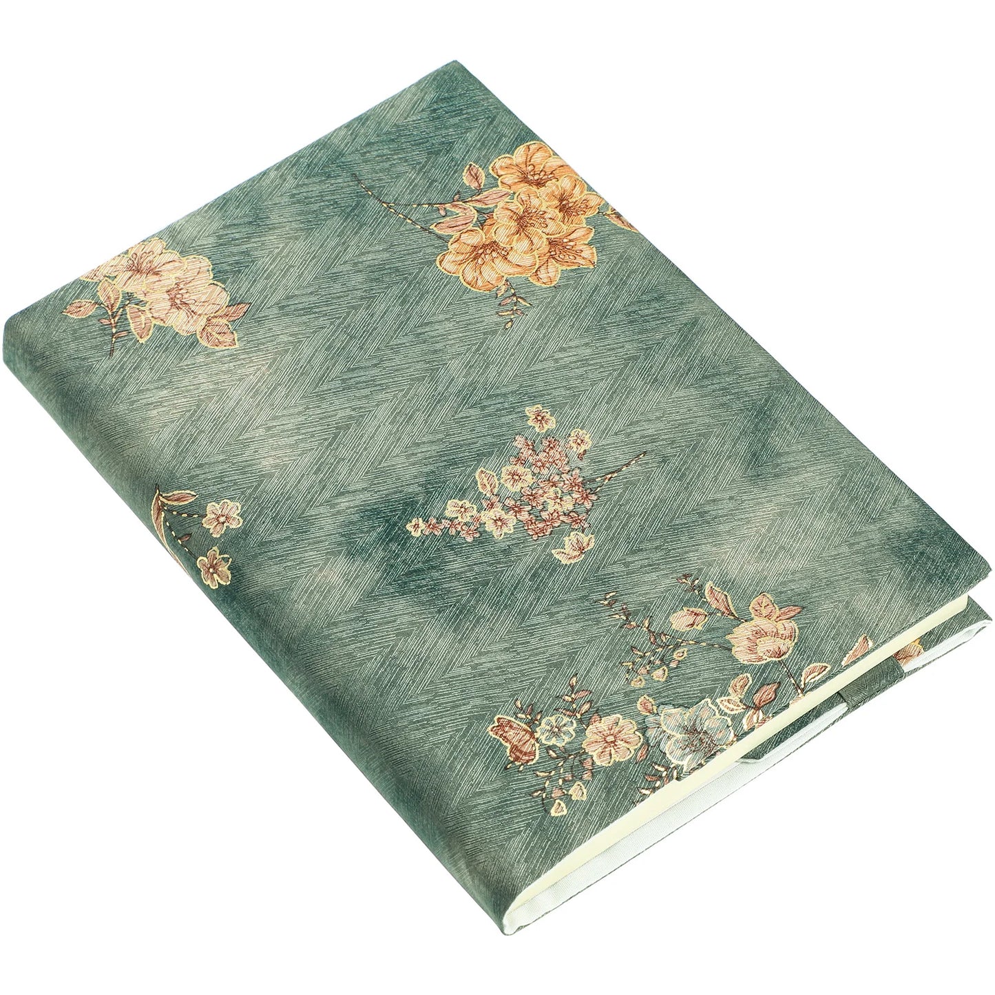 1Pc Cotton Book Protector Adjustable Notebook Cover A5 Size Book Wrapper Pattern Fine Pen Marks Dirt Grime