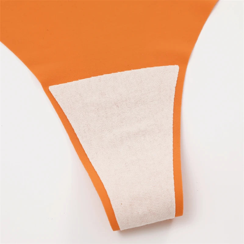3PCS Women Ice Silk Seamless Thongs Underpants Sexy V-Waist Ultra-thin Panties Girls Low Rise Invisible G-string Lingerie XS-XL