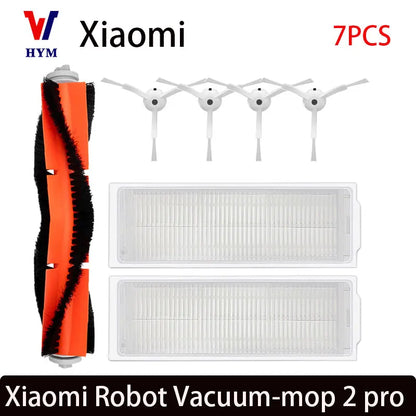 For Xiaomi Mi Robot Vacuum-Mop 2 Pro/Lite MJST1SHW MJSTL Hepa Filter Mop Cloth Main Side Brush Mijia Vacuum Cleaner Accessories