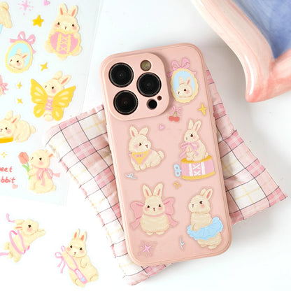 4/16 Pcs Cute Pet Club PET Stickers Pack for Junk Journal DIY Scrapbooking School Supplies Handmade Collage Creative Stationery