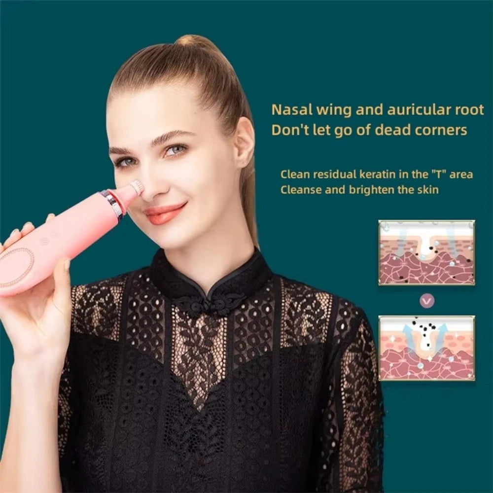 Beauty Massage Tool for Face and Neck Facial Tool Metal Rolling Head Facial Clean and Massage Roller