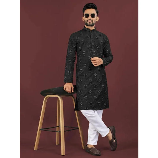 Mens Kurtta Abaya Thobe Arabic Longline Muslim Henley Kaftan Banded Plain Gown Shirts Men's Muslim Kaftan 2026 National style