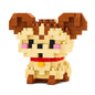 Insect Micro Animals Pet Cats Dog Building Blocks 3D Diamond Model BEE Snail Brick City Construction Toy for Children Kid Gift