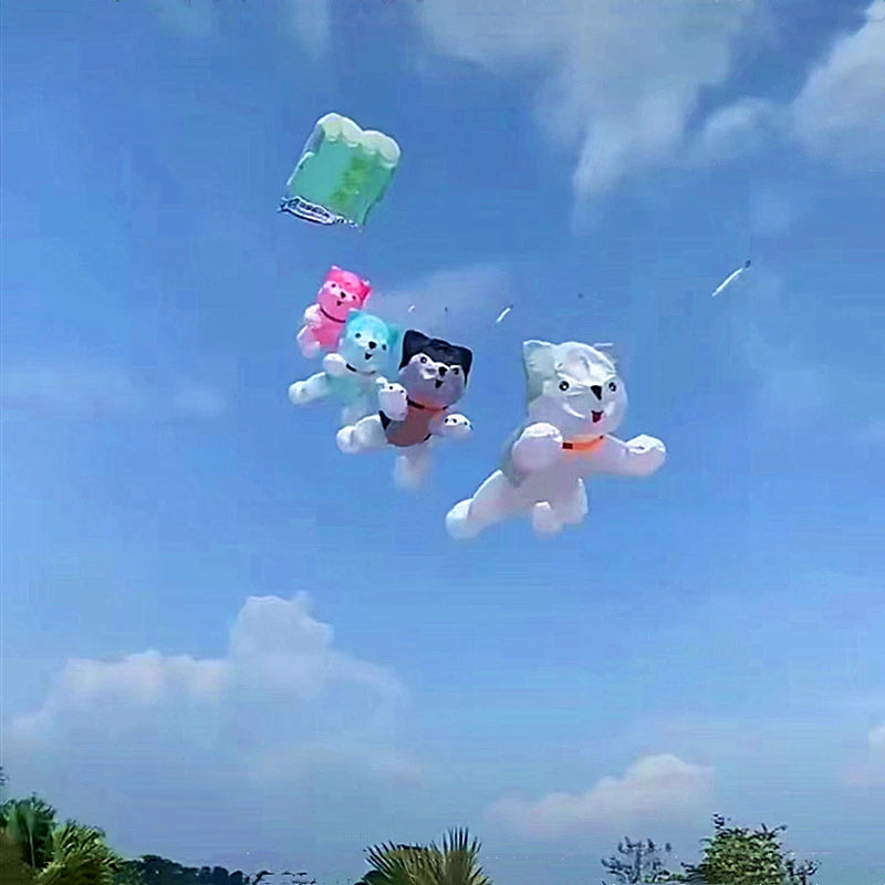 Giant kites flying inflatable kites dog kite pendant soft kite outdoor toy wind pointer inflatable toys big kite large kite fun