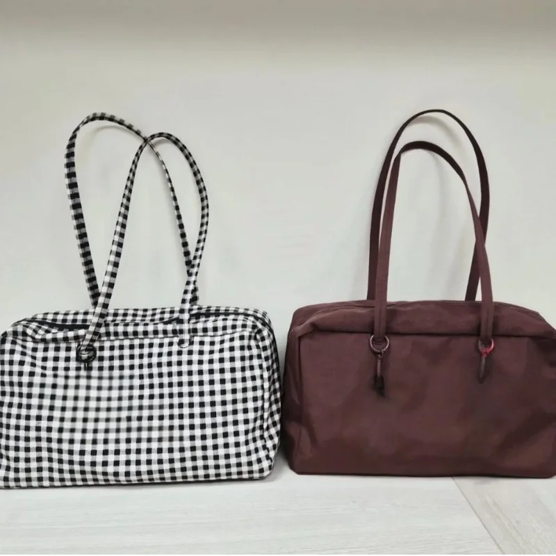 Women's Large Capacity Tote Bags,designer Bags Luxury Brand Nylon Bowling Shoulder Bag,simple Versatile Ultralight Commuting Bag