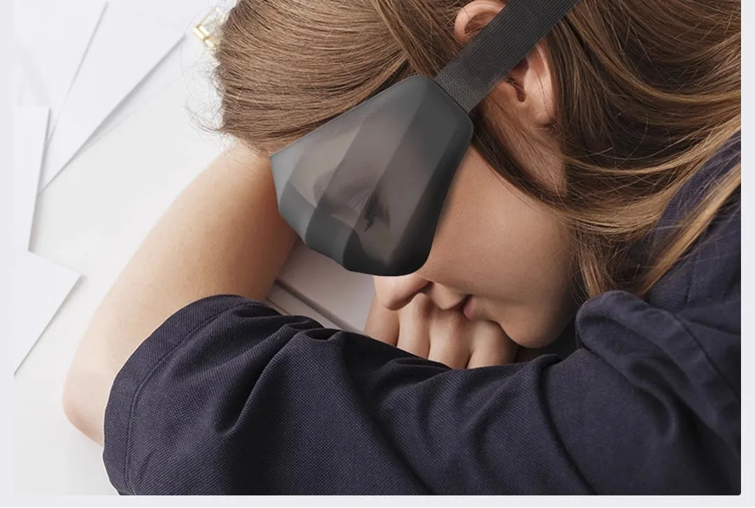 HOMEFISH Eye Mask Sleep 3D Stereoscopic Sleep Aid for Men Women Adult Portable For Sleeping Block Out Light Eye Mask Travel