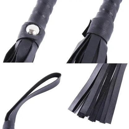 New Horsewhip Riding Sports Equipment Anti Slippery PU Leather Handle Horse Whip Racing Equestrian Tool