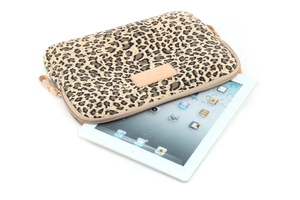 Fashionable classic charm leopard print notebook inner bag iPad/11/13/14 inch 15.6-inch computer bag for men and women