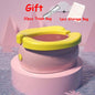 Children's Foldable Potty Training Seat Easy To Clean Toilet Seat Boys and Girls Birthday Gift Portable Travel Baby Potty