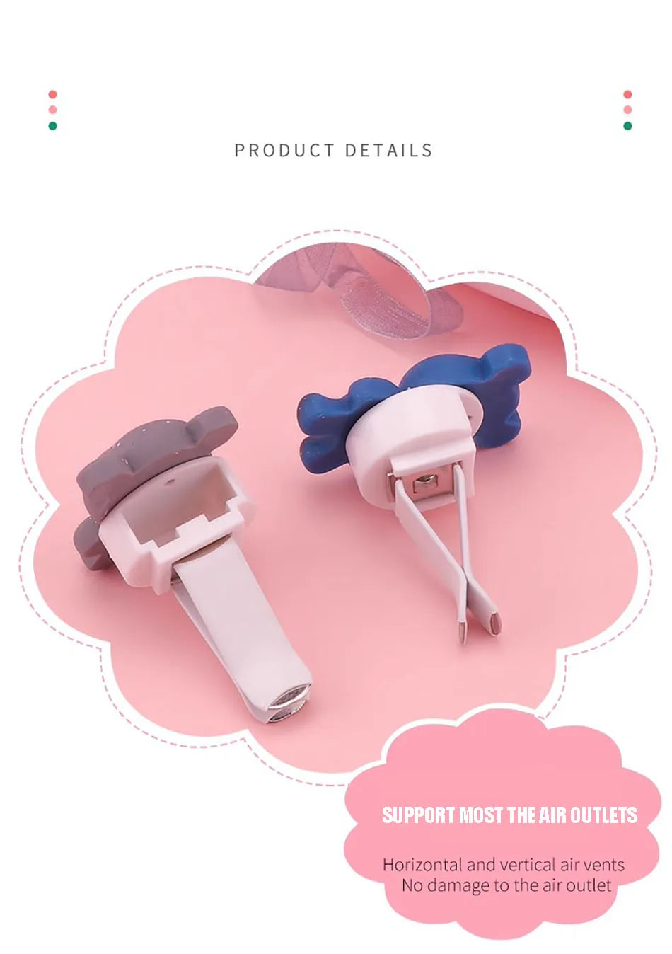 Bear Car Air Freshener Outlet Vent Perfume Clips Fragrance Conditioning Aromatherapy Perfume Clip Car Interior Decoration
