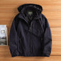 Autumn Men's Hiking Waterproof Jackets Men Outdoor Quick Dry Climbing Hooded Coats Men Sports Breathable Windbreaker Jackets 5XL