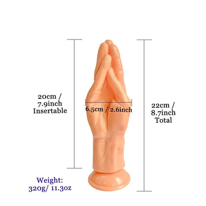 Fisting Hand Anal Plug Dildos Big Arm Butt Plug Anus Expansion Training Vaginal Stimulation Masturbatior Sex Toys for Women Man