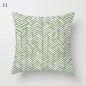 Mint Green Pillowcase Geometric Print Cushion Cover Sofa  Decorative throw pillow cushion covers40x40cm 50x50 45x45