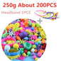 Creative DIY Handmade Pop Beads Toy Accessory Set Girl Jewelry Necklace & Bracelet Crafts Toys Education kids Birthday Gifts