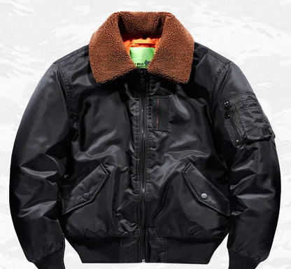 Warm Men's jackets Thick Brand Luxury Winter Down Jacket Coats Parkas Pilot Jackets Outwear Padding Padded Puffer Jacket HXY282