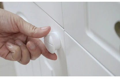 No Drills, No Tools Required - Our Magnetic Child Safety Locks are Easy to Install and Perfect for Cabinets and Drawers