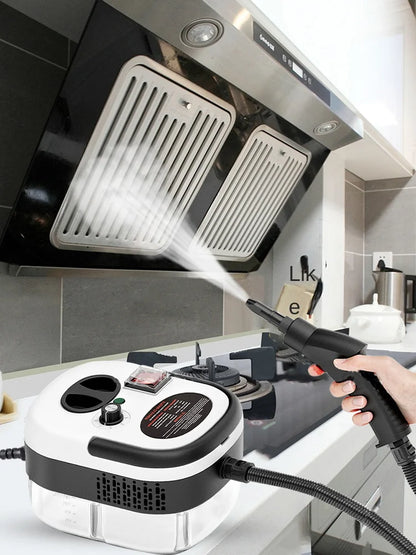 2500W Home Appliance Steam Cleaner High Temperature Pressurized Steam Cleaning Machine for Sofa,Air Conditioning Hood Car Cleane