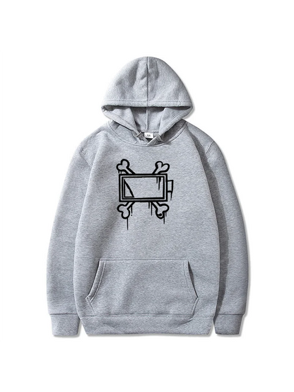 New men's and women's autumn and winter fleece hoodie  Murder Drones print foreign trade leisure sports hoodie trendy men's Y2K
