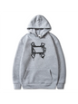 New men's and women's autumn and winter fleece hoodie  Murder Drones print foreign trade leisure sports hoodie trendy men's Y2K