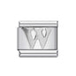 26 English A-Z Letter Name Custom 9mm Link Charms Silver Color Italian Stainless Steel Bracelet DIY Jewelry Making Hand Chain