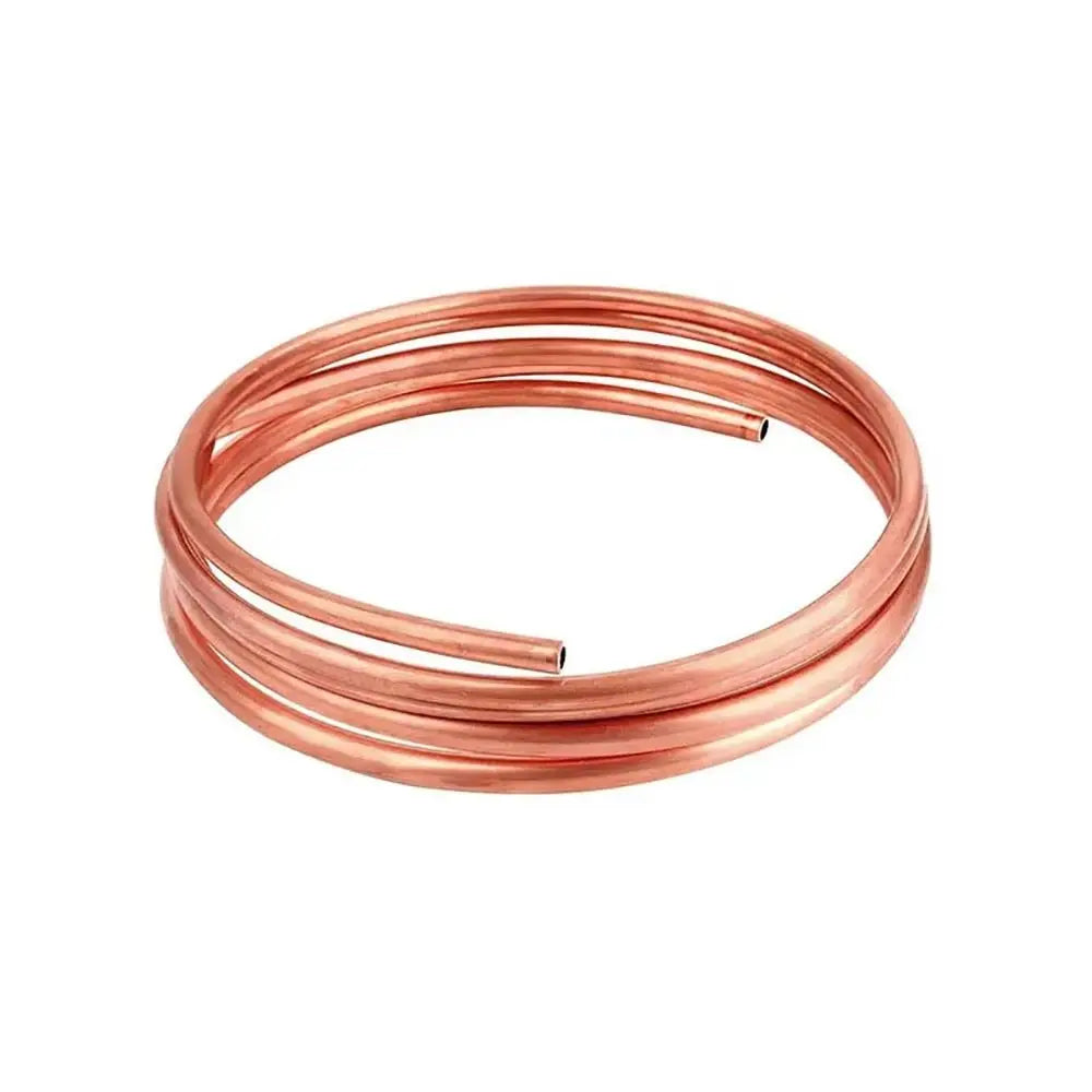1Pcs Durable 1 Meter Copper Tube Coil 99.9% Pure Copper Soft T2 Copper OD 2-12mm ID 1-10mm Wire Pipe Airs Conditioner Cooling