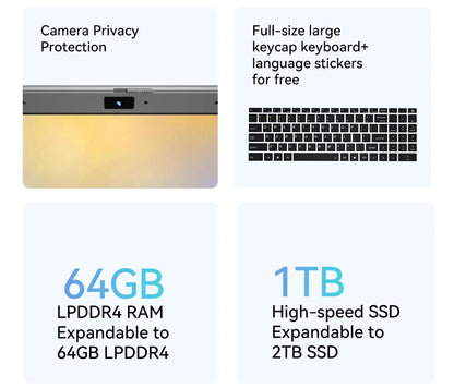 Adreamer 16 Inch Laptop LeoBook16S 2560*1600 IPS 60Hz CPU Intel Core i5-1240P 16GB RAM SSD 1TB 16" Business Desktop Laptop