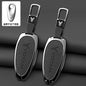 Car Interior Accessories Zinc Alloy Leather Key Case Cover Holder Chain For Voyah Free I-Land Dreamer PHEV Luxury Protective