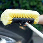 10" Car Wash Brush Head For Auto RV Truck Boat Camper Exterior Roof Window Washing Cleaning Brush Nylon Car Cleaning Tools