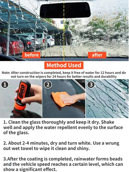 80ml Soft99 Car Glass Oil Film Remover Glaco Powerful Windshield Cleaner Car Windshield Cleaner Tool Window Glass Cleaner