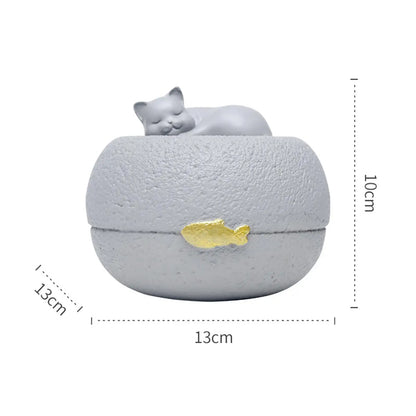 Pet Urn Cremation Memorial Urn Pets Supplies Keeping Precious Memories Urn Box for Burial Final Comforting Resting Place Funeral