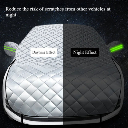 5-Layer Car Cover Hail Snow Shade Awning From Protective Dust Waterproof Exterior Protect Anti UV Outdoor Protector Covers