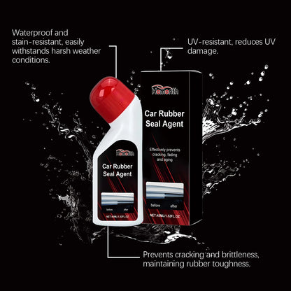 Car Rubber Care Agent–Anti-Aging, Repairs,Restores Black Luster,Resists High & Low Temperatures,Gentle Formula,Non-Corrosive