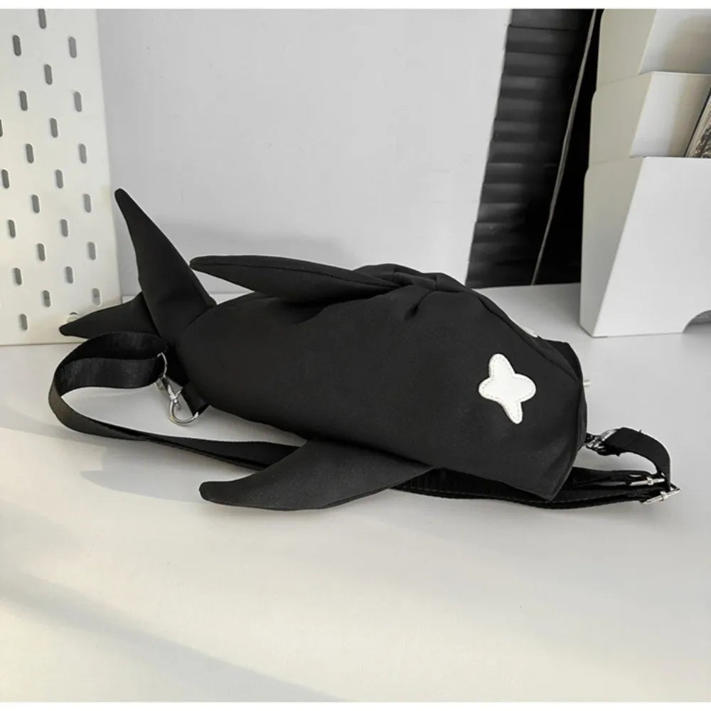 Adjustable Strap Shark Backpack Unique Design Versatile Style Large Capacity Backpack New Design Unisex Model Casual Travel Bag