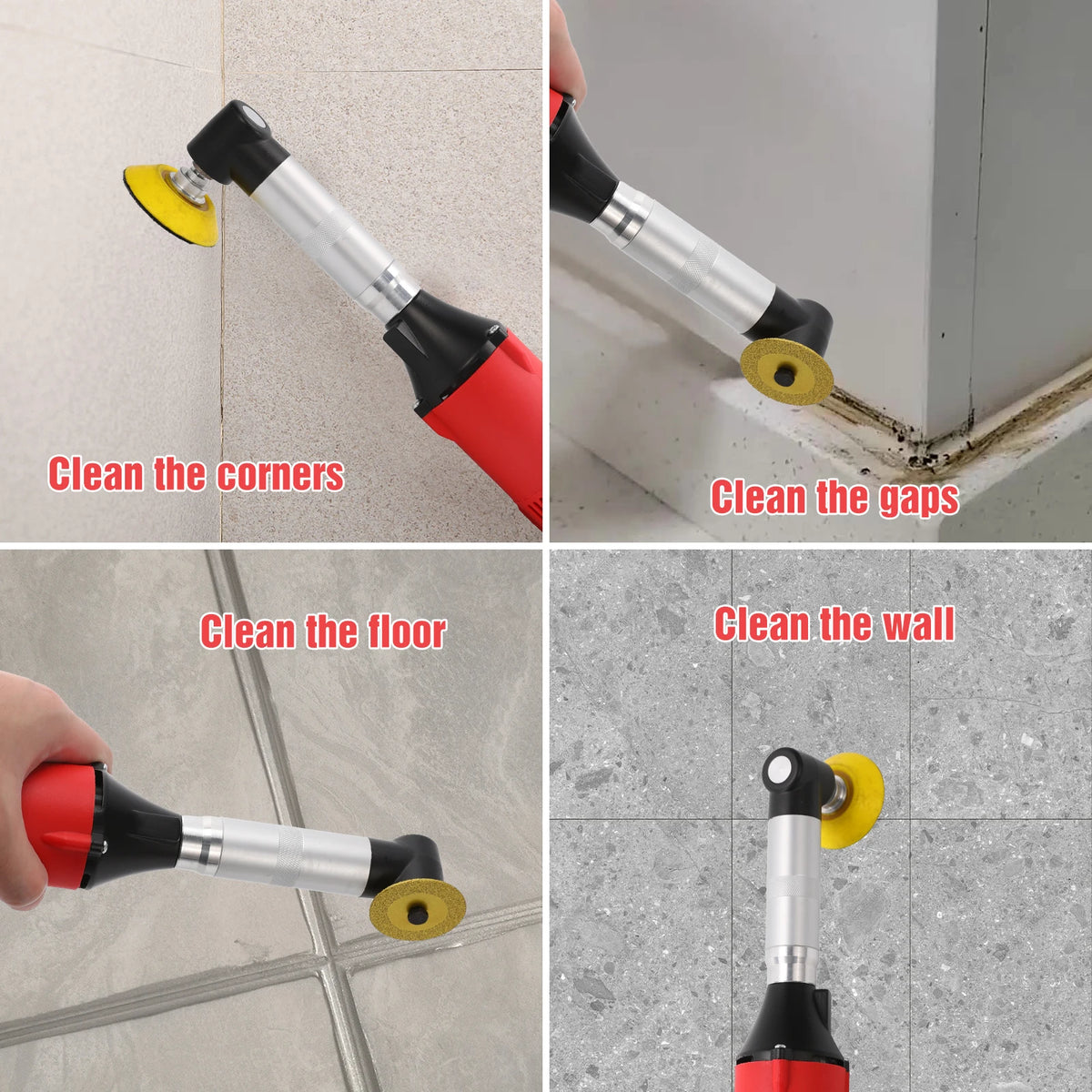 Ceramic Tile Beauty Sewing Tool 380W Electric Straight Grinder 6 Variable Speeds Cleaning Machine Grinder Sander Polisher Home
