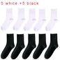 10PCS=5Pairs Loose Mouth Socks Diabetic Prevent Varicose Veins Cotton Comfortable Older Hypertensive Patients Fat Man Socks Gift